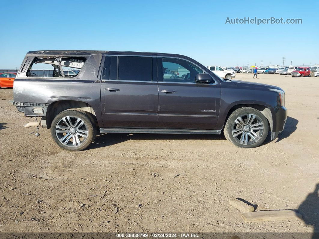 2017 Gmc Yukon Xl Denali Gray vin: 1GKS2HKJ8HR397895