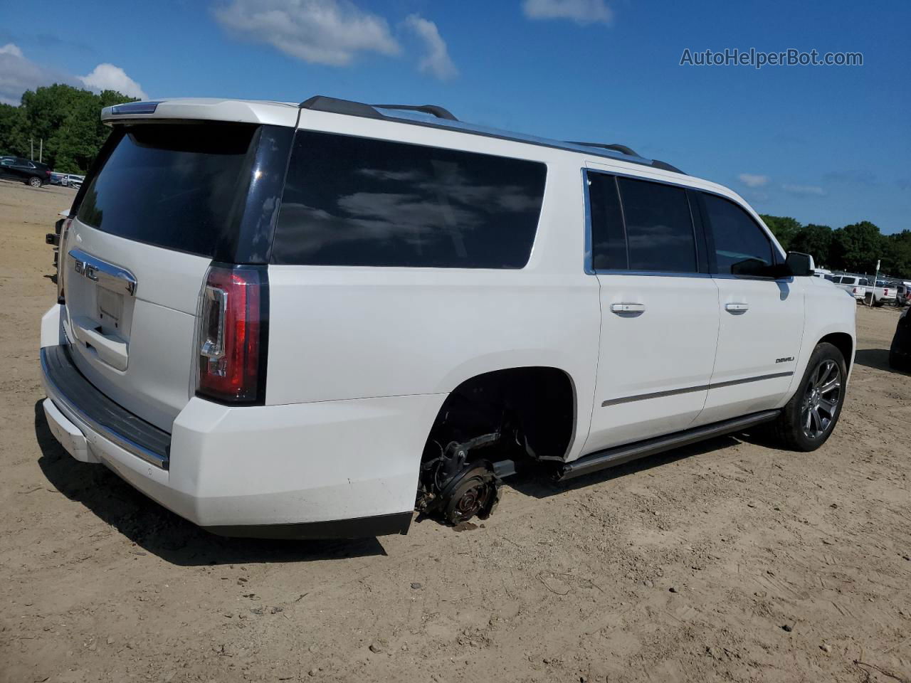 2020 Gmc Yukon Xl Denali White vin: 1GKS2HKJ9LR149082