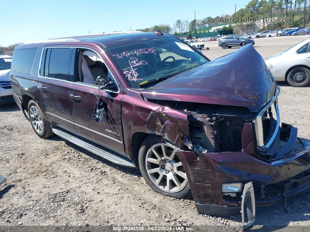 2017 Gmc Yukon Xl Denali Purple vin: 1GKS2HKJXHR249604