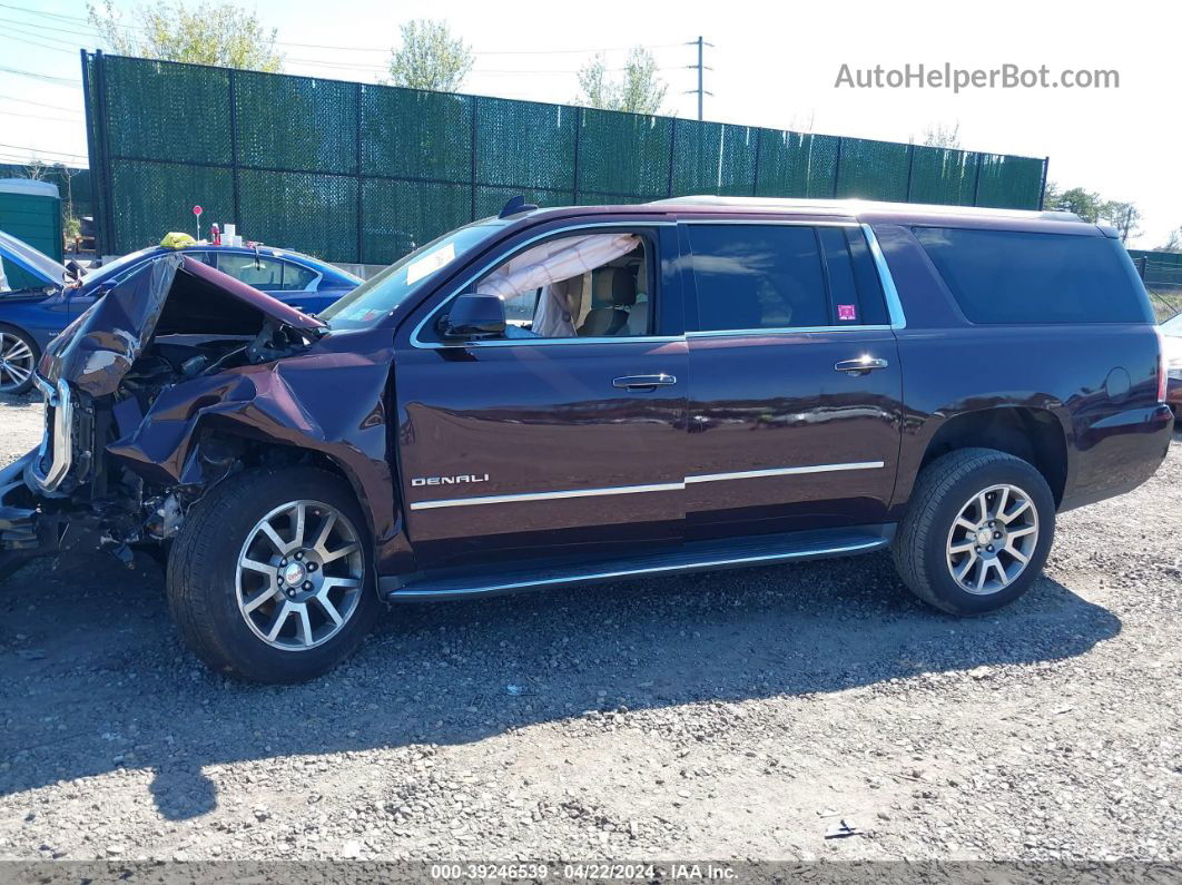 2017 Gmc Yukon Xl Denali Purple vin: 1GKS2HKJXHR249604