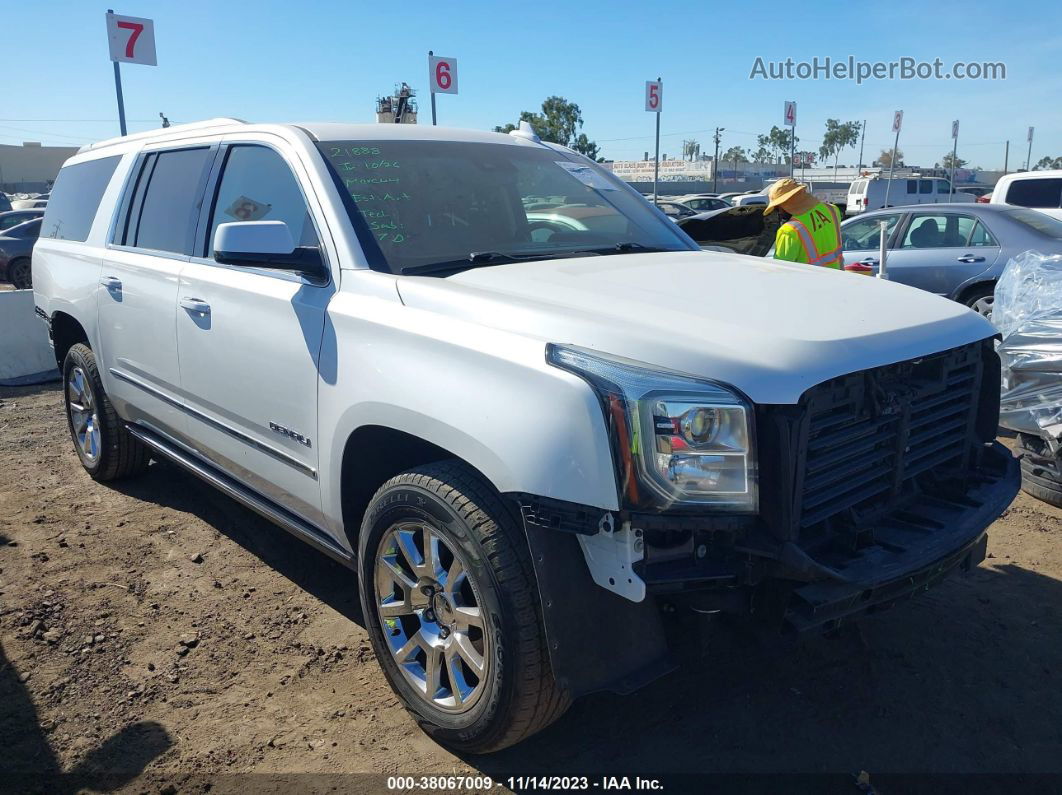 2017 Gmc Yukon Xl Denali White vin: 1GKS2HKJXHR268699