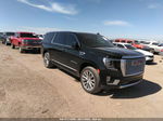 2021 Gmc Yukon Xl Denali Black vin: 1GKS2JKL0MR271453