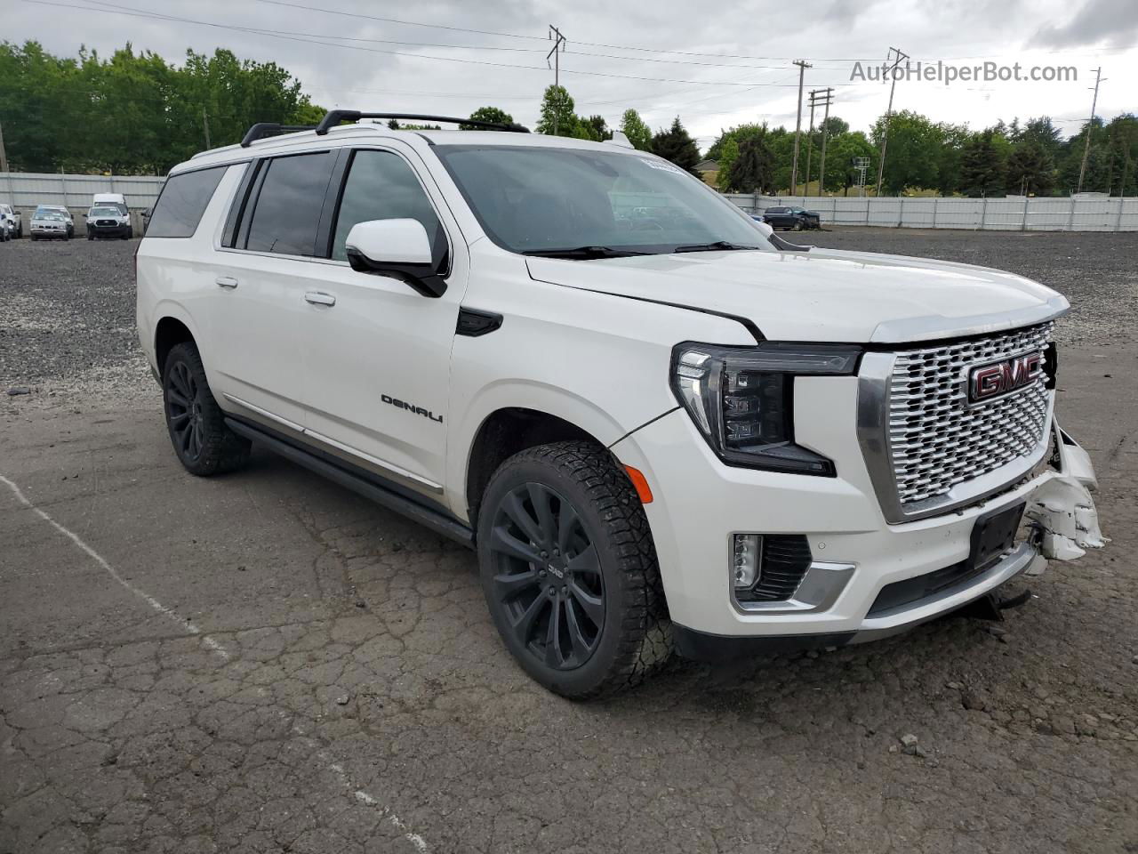 2021 Gmc Yukon Xl Denali Белый vin: 1GKS2JKL1MR161544