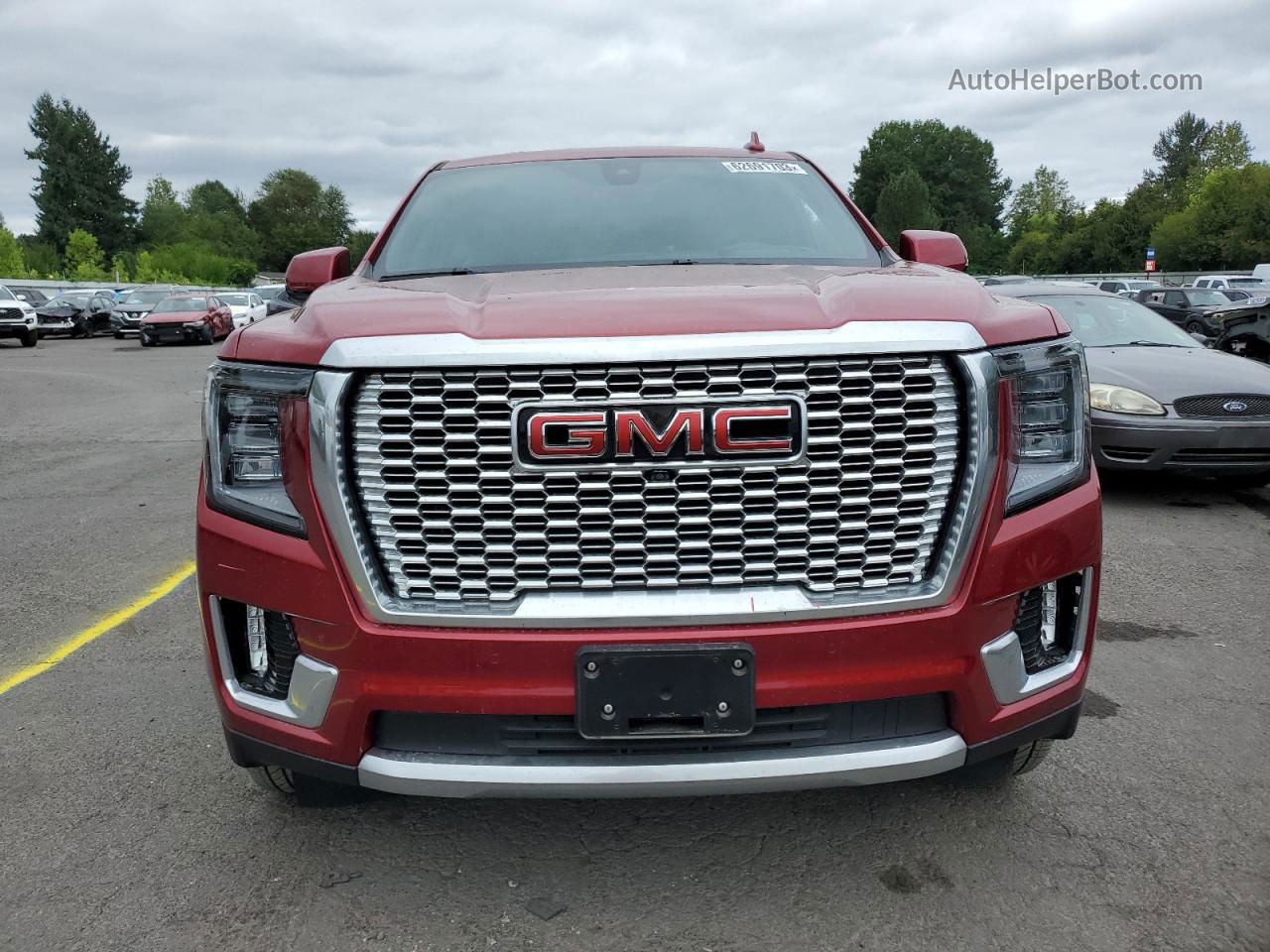 2021 Gmc Yukon Xl Denali Красный vin: 1GKS2JKL1MR289752