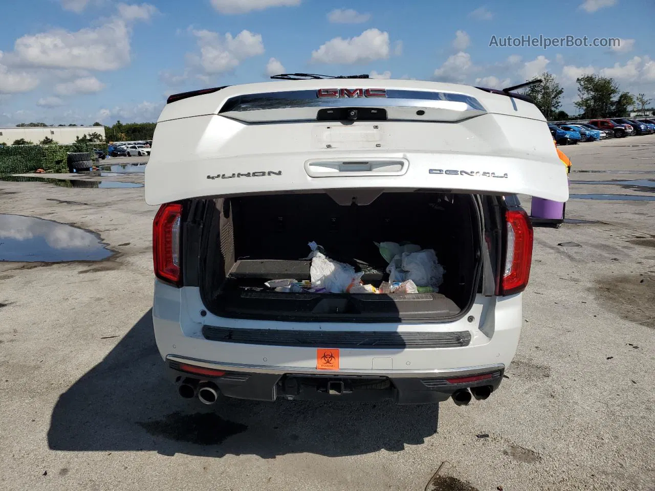 2021 Gmc Yukon Xl Denali White vin: 1GKS2JKL6MR457546