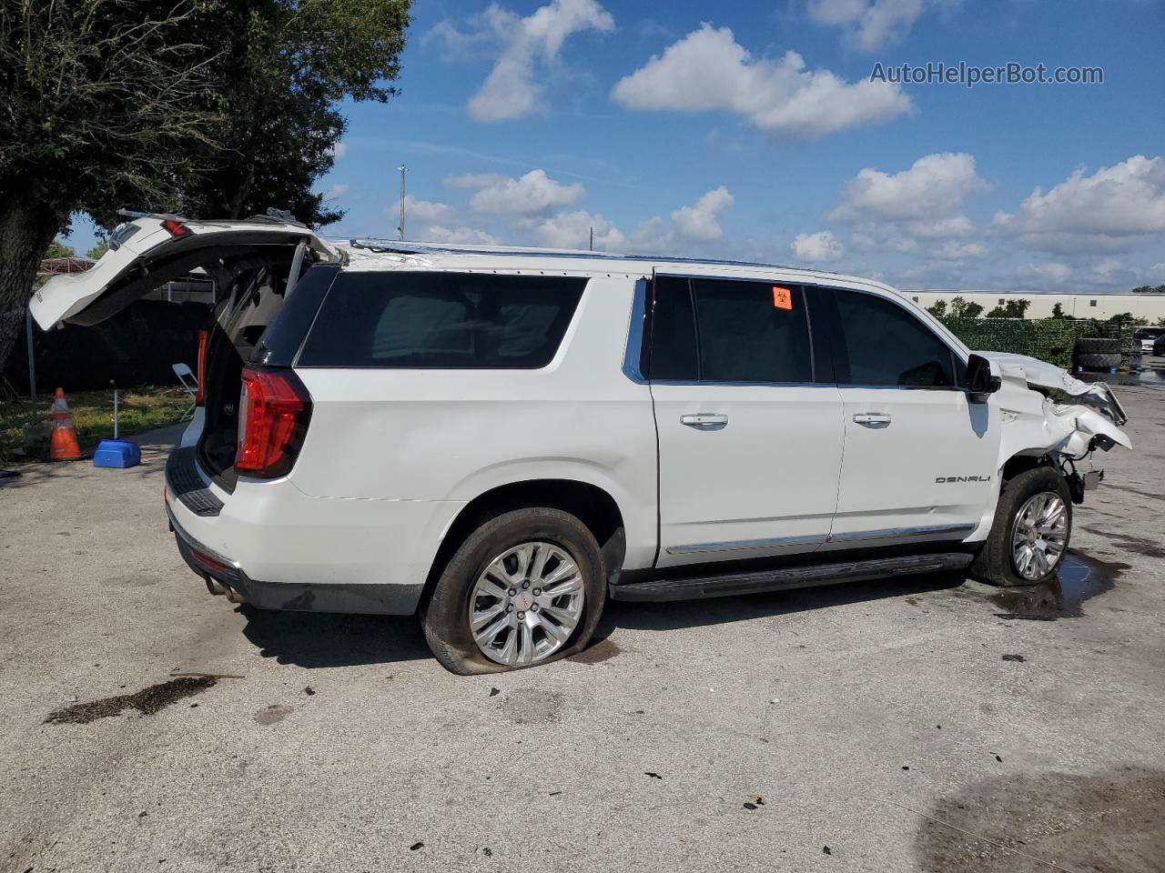 2021 Gmc Yukon Xl Denali Белый vin: 1GKS2JKL6MR457546