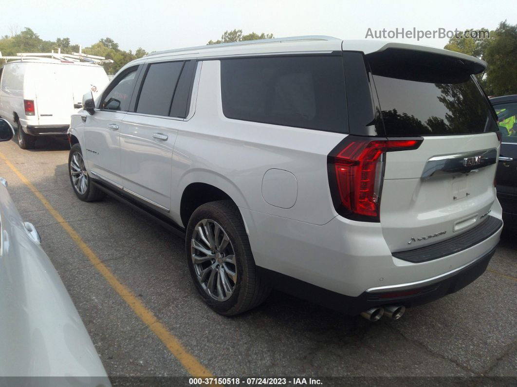 2021 Gmc Yukon Xl Denali White vin: 1GKS2JKL7MR263849