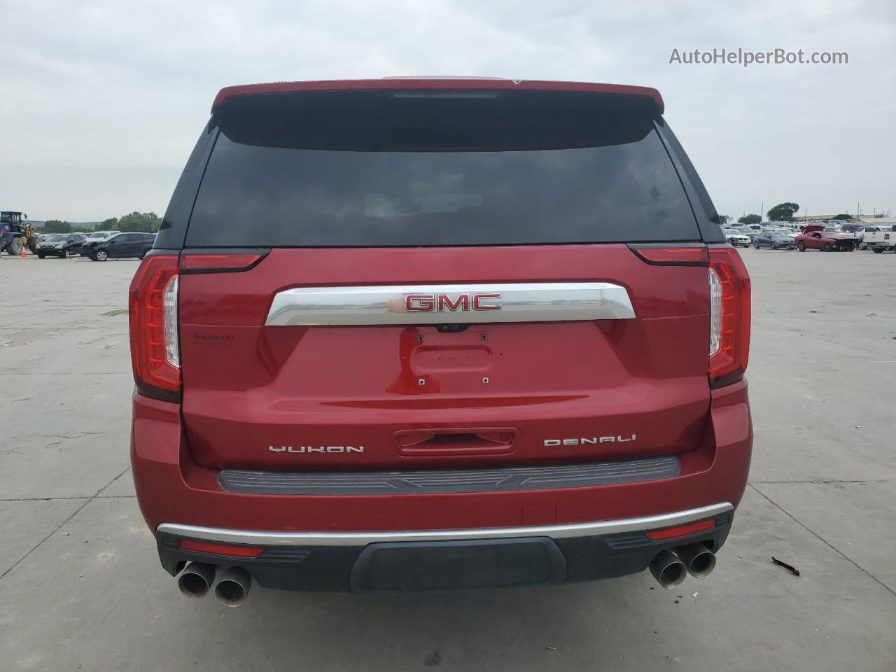 2021 Gmc Yukon Xl Denali Red vin: 1GKS2JKL8MR201361