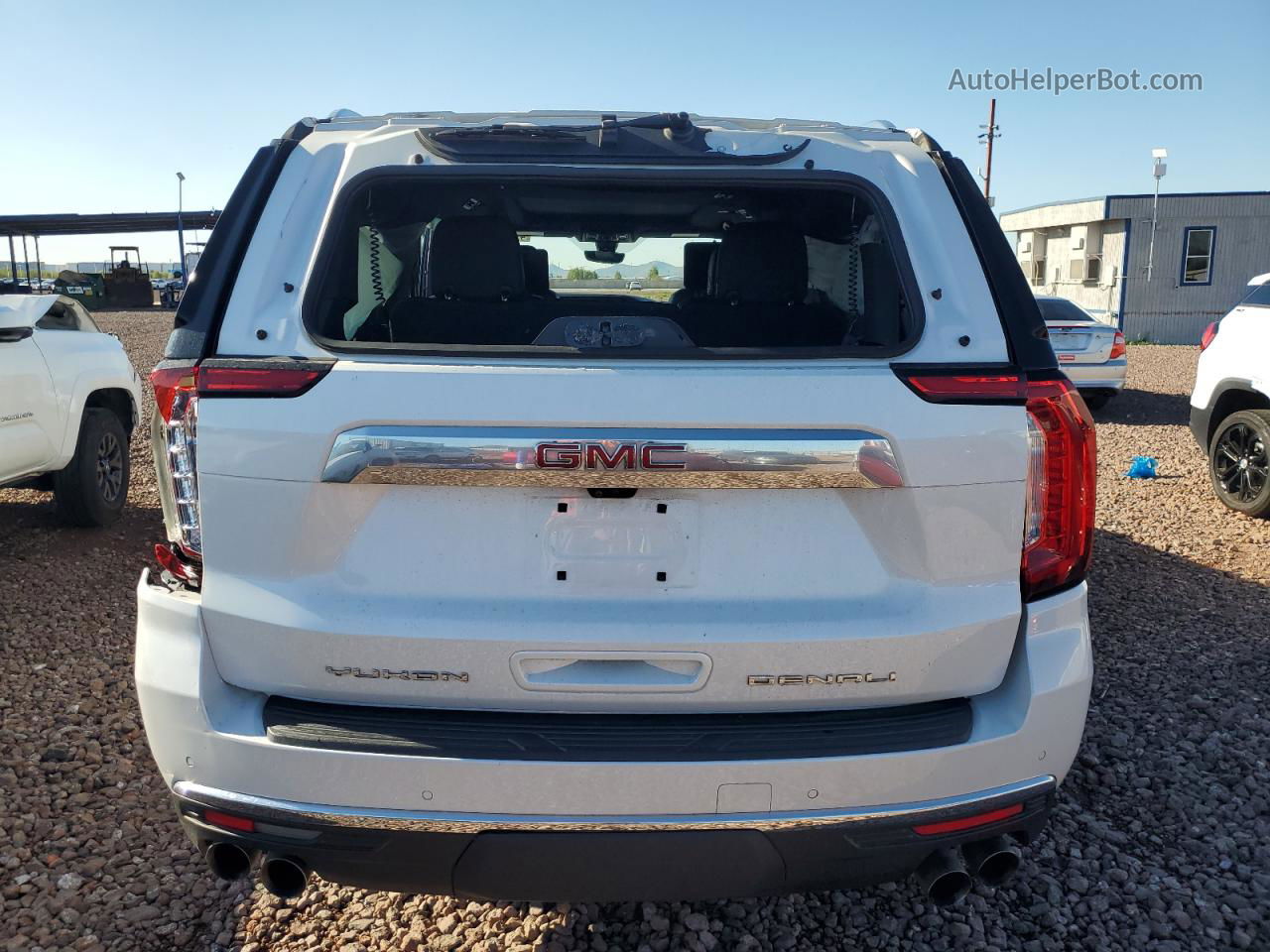 2021 Gmc Yukon Xl Denali White vin: 1GKS2JKL8MR328319