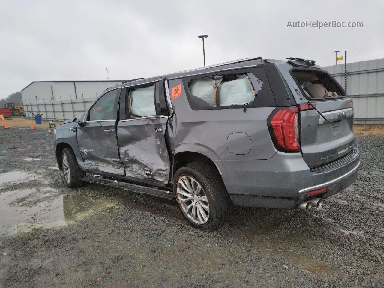 2021 Gmc Yukon Xl Denali Blue vin: 1GKS2JKL9MR170363