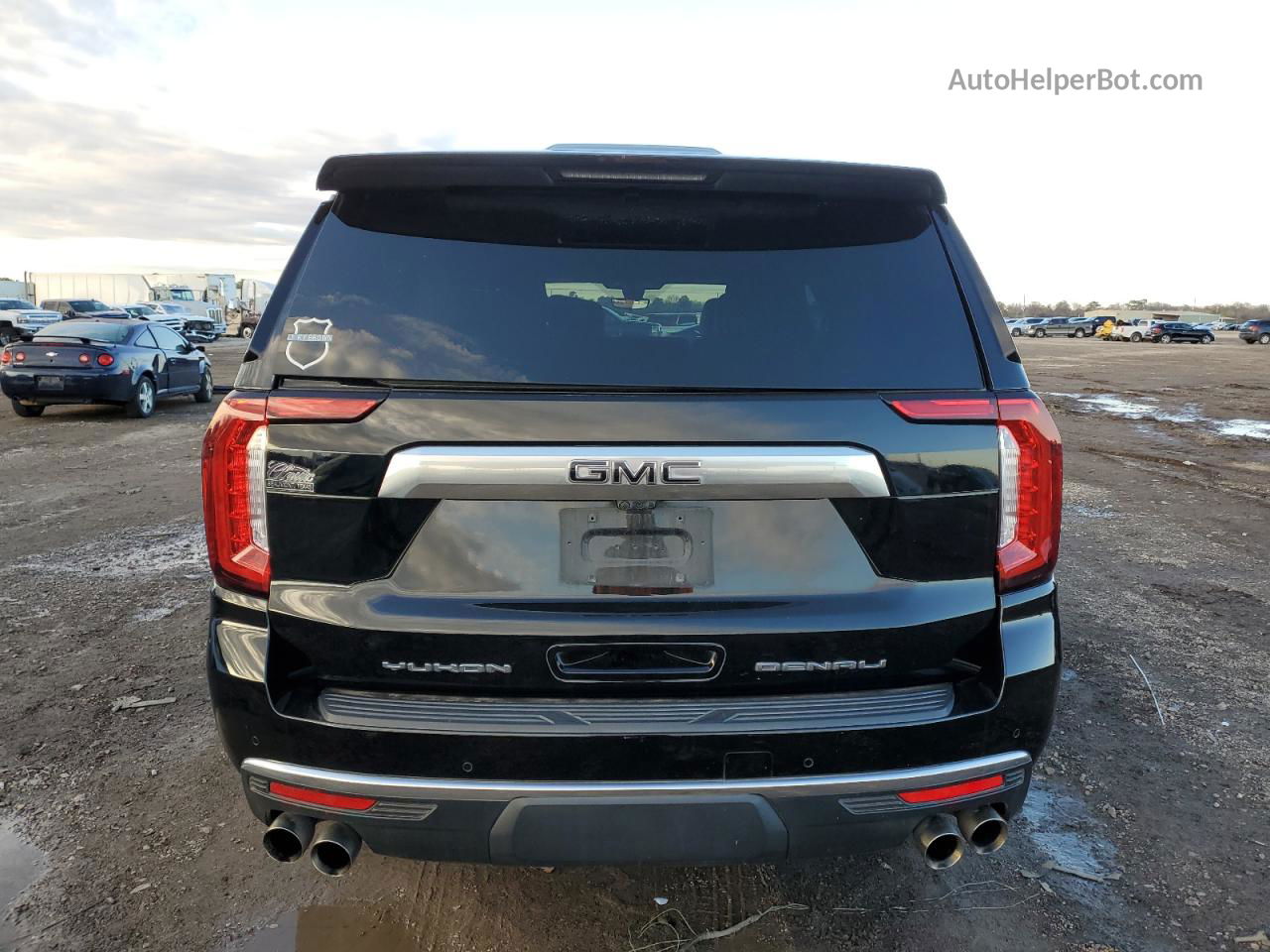 2021 Gmc Yukon Xl Denali Черный vin: 1GKS2JKLXMR276529