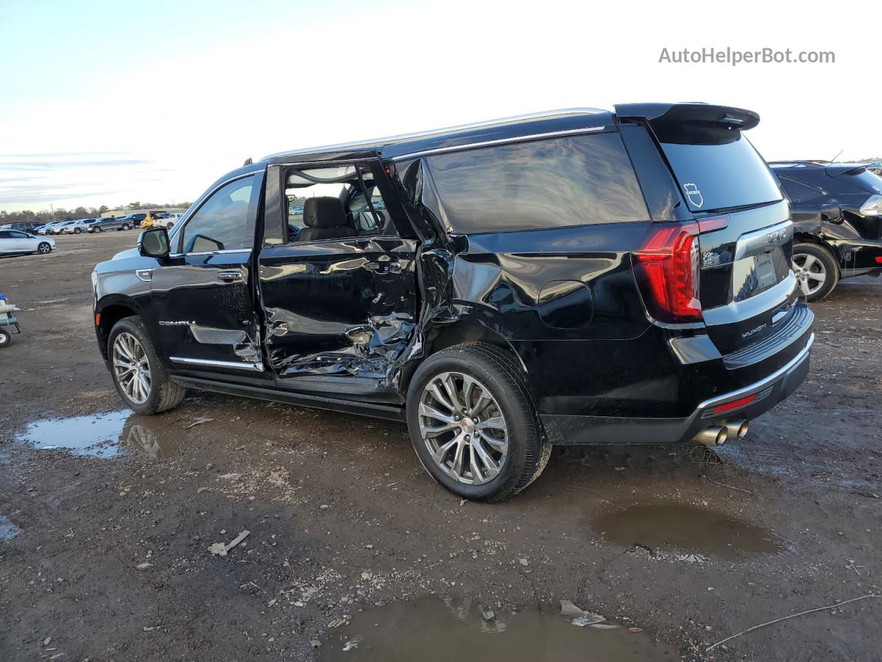 2021 Gmc Yukon Xl Denali Черный vin: 1GKS2JKLXMR276529