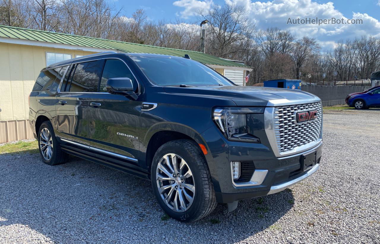 2021 Gmc Yukon Xl Denali Charcoal vin: 1GKS2JKLXMR320609