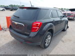 2016 Chevrolet Equinox Ls Black vin: 1GNALBEK2GZ105931