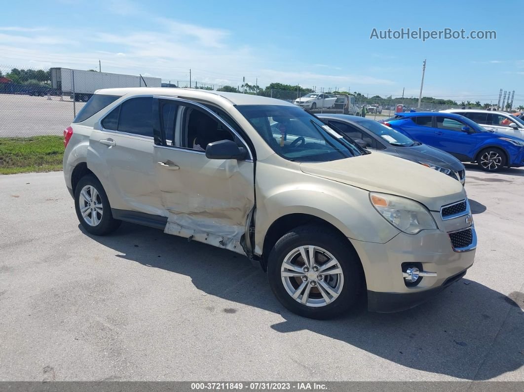 2016 Chevrolet Equinox Ls Бежевый vin: 1GNALBEK7GZ107951