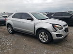 2016 Chevrolet Equinox Ls Silver vin: 1GNALBEK9GZ103772