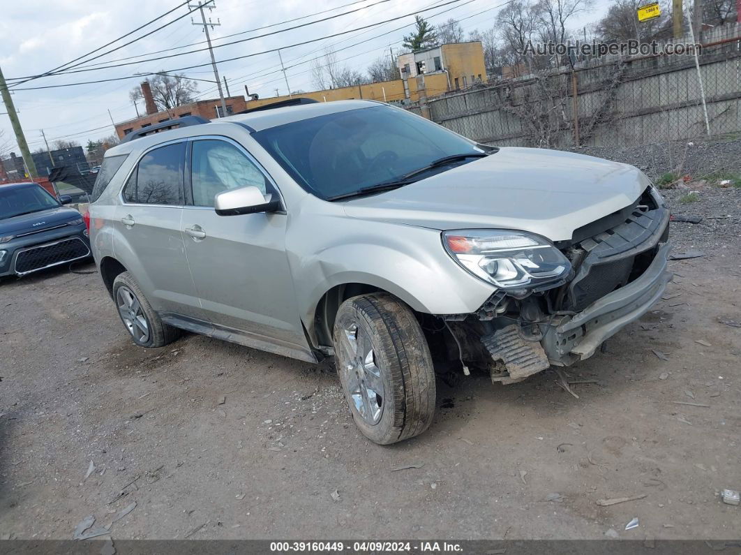 2016 Chevrolet Equinox Lt Champagne vin: 1GNALCEK1GZ106509