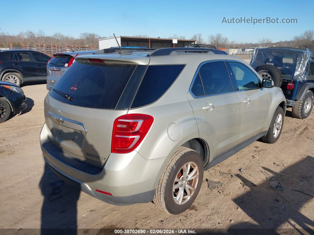 2016 Chevrolet Equinox Lt Бежевый vin: 1GNALCEK1GZ106753