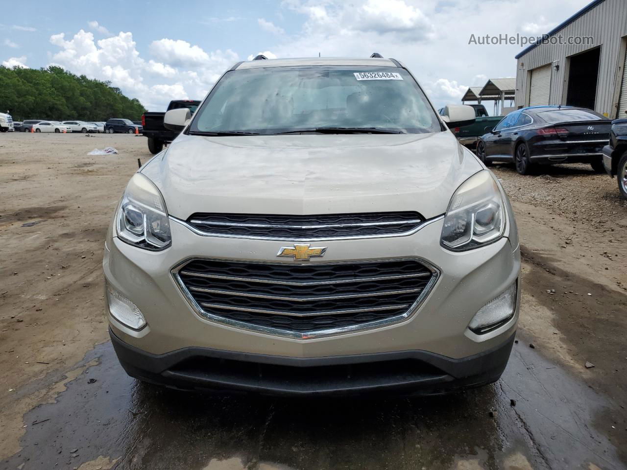 2016 Chevrolet Equinox Lt Tan vin: 1GNALCEK9GZ100487