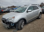 2016 Chevrolet Equinox Lt Silver vin: 1GNALCEK9GZ105737