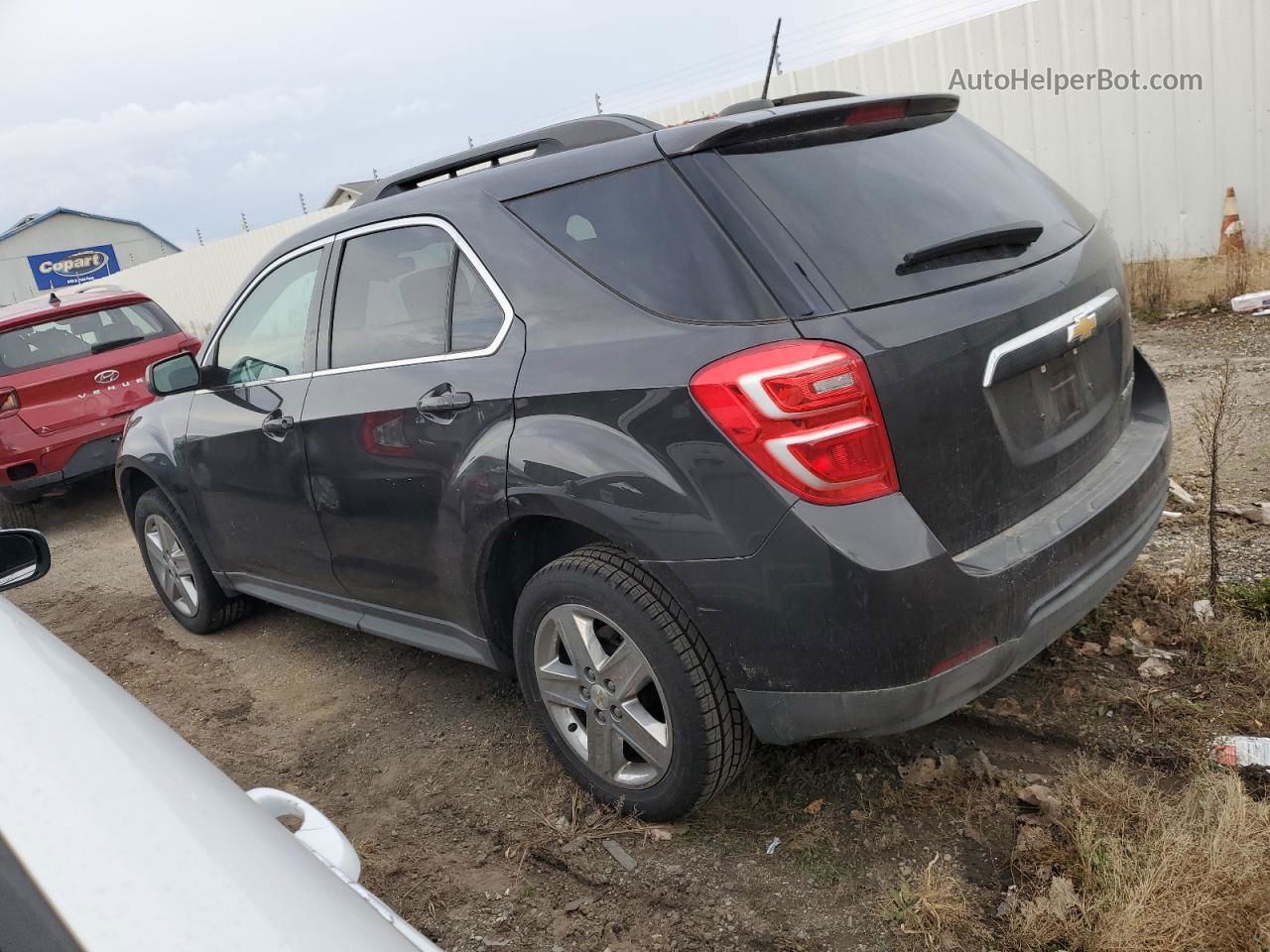 2016 Chevrolet Equinox Lt Black vin: 1GNALCEKXGZ105925