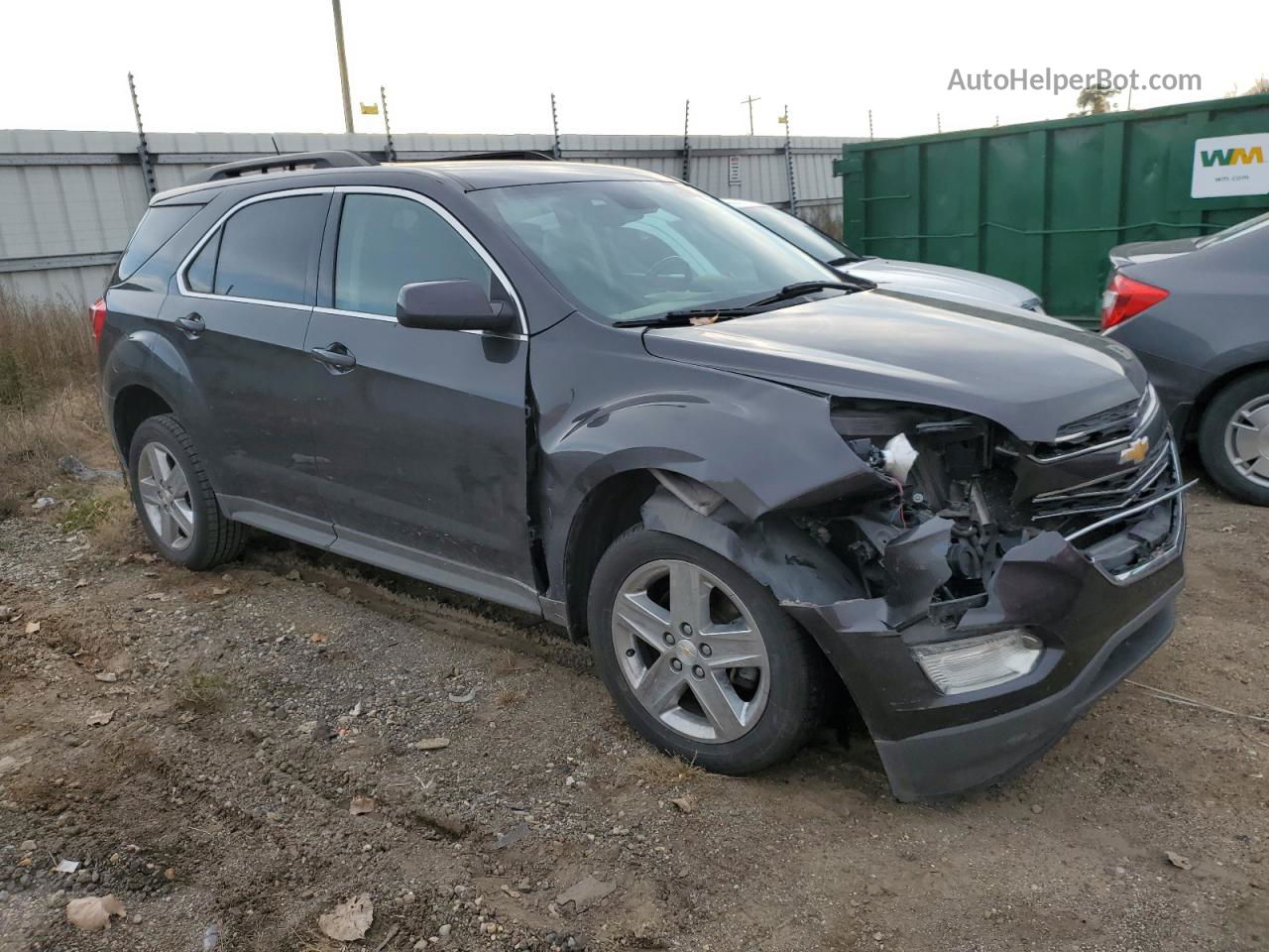 2016 Chevrolet Equinox Lt Black vin: 1GNALCEKXGZ105925