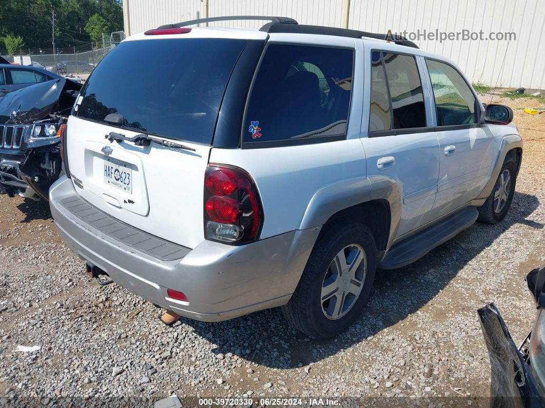 2006 Chevrolet Trailblazer Lt White vin: 1GNDS13S062154520