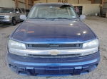 2006 Chevrolet Trailblazer Ls Blue vin: 1GNDS13S062166571