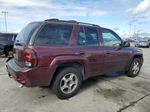 2006 Chevrolet Trailblazer Ls Бордовый vin: 1GNDS13S062272700