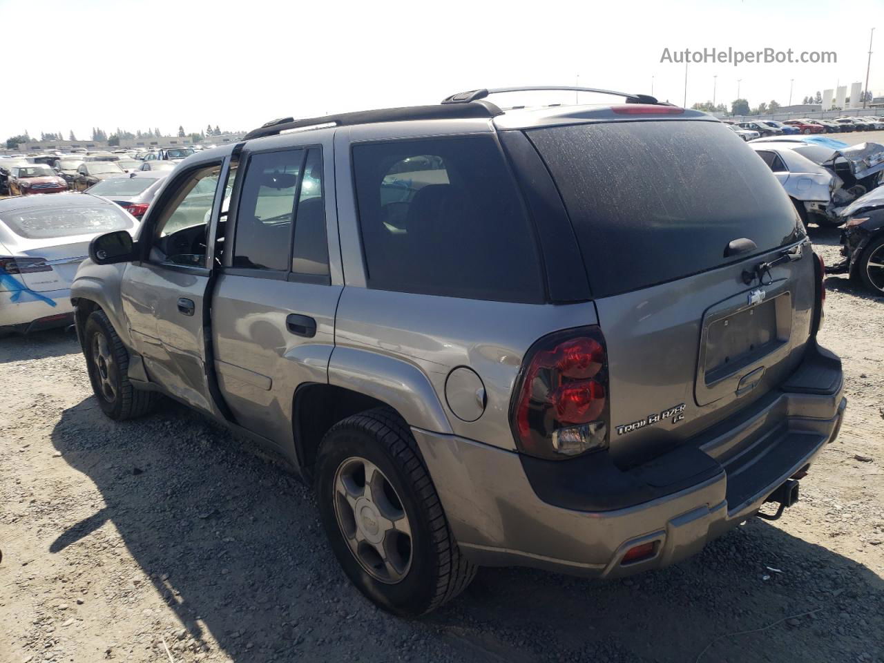 2006 Chevrolet Trailblazer Ls Серебряный vin: 1GNDS13S062360954