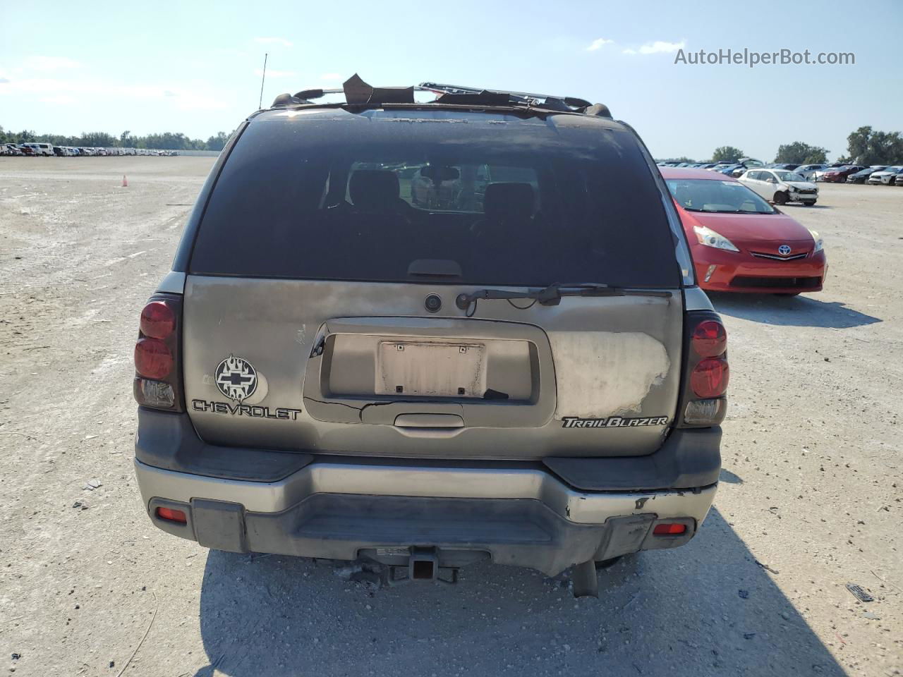 2002 Chevrolet Trailblazer  Silver vin: 1GNDS13S122106406