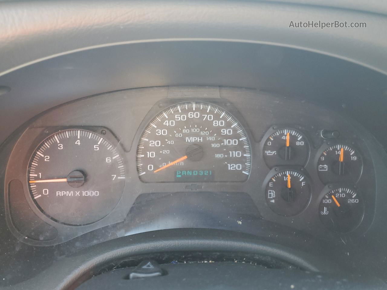 2002 Chevrolet Trailblazer  Серебряный vin: 1GNDS13S122106406