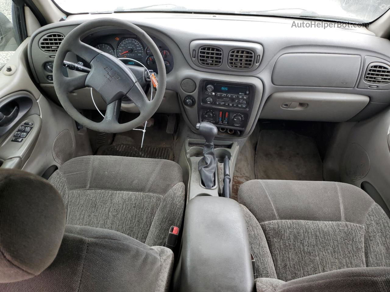 2002 Chevrolet Trailblazer  Beige vin: 1GNDS13S122295641