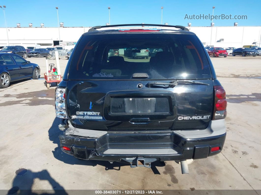 2002 Chevrolet Trailblazer Ls Black vin: 1GNDS13S122476769