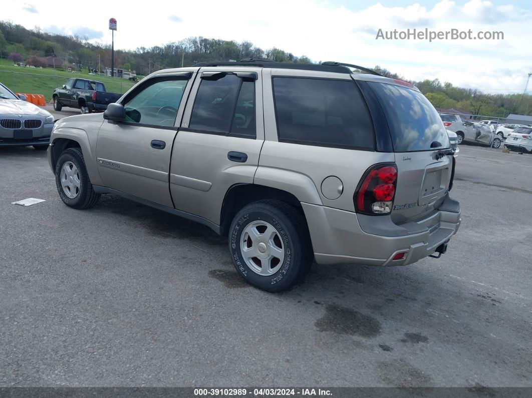 2002 Chevrolet Trailblazer Ls Gold vin: 1GNDS13S122499338