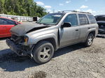 2006 Chevrolet Trailblazer Ls Gray vin: 1GNDS13S162127570