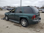 2006 Chevrolet Trailblazer Ls Зеленый vin: 1GNDS13S162218984