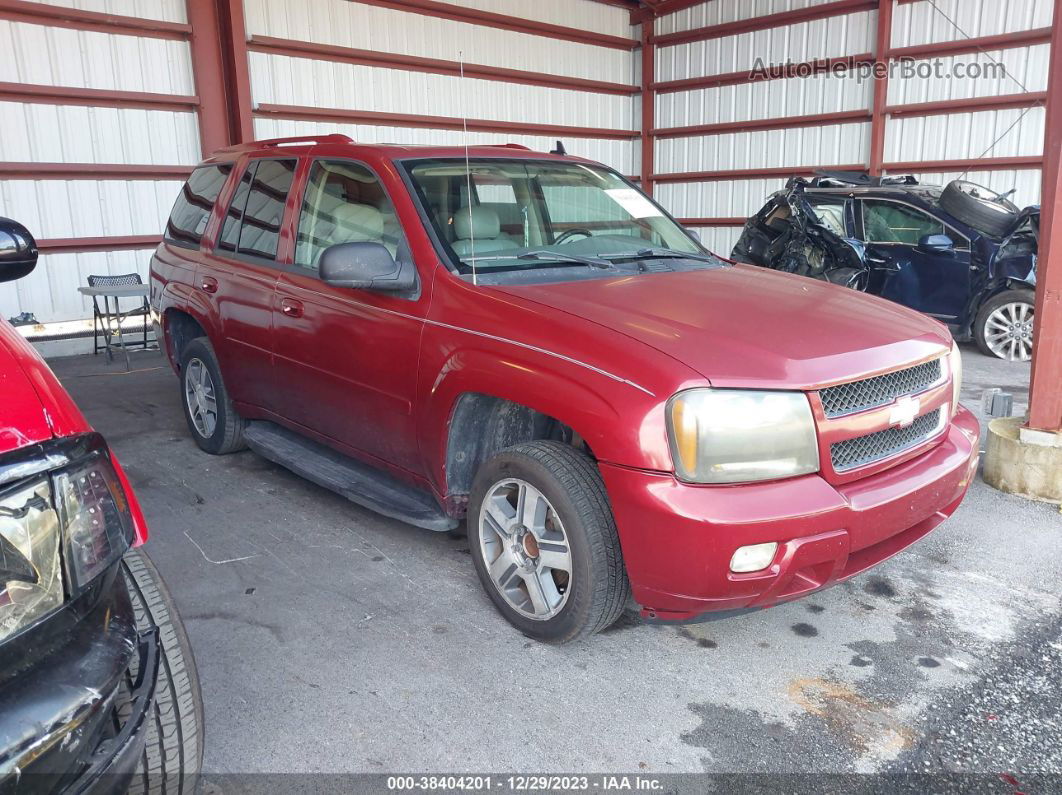 2006 Chevrolet Trailblazer Lt Burgundy vin: 1GNDS13S162308314