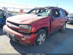 2002 Chevrolet Trailblazer Ltz Burgundy vin: 1GNDS13S222127216