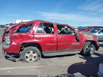 2002 Chevrolet Trailblazer Ltz Burgundy vin: 1GNDS13S222127216