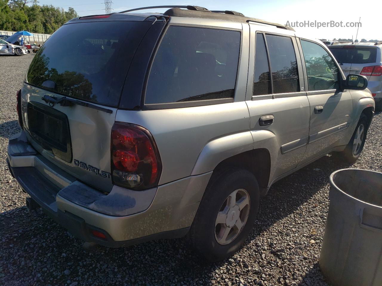 2002 Chevrolet Trailblazer  Beige vin: 1GNDS13S222155632