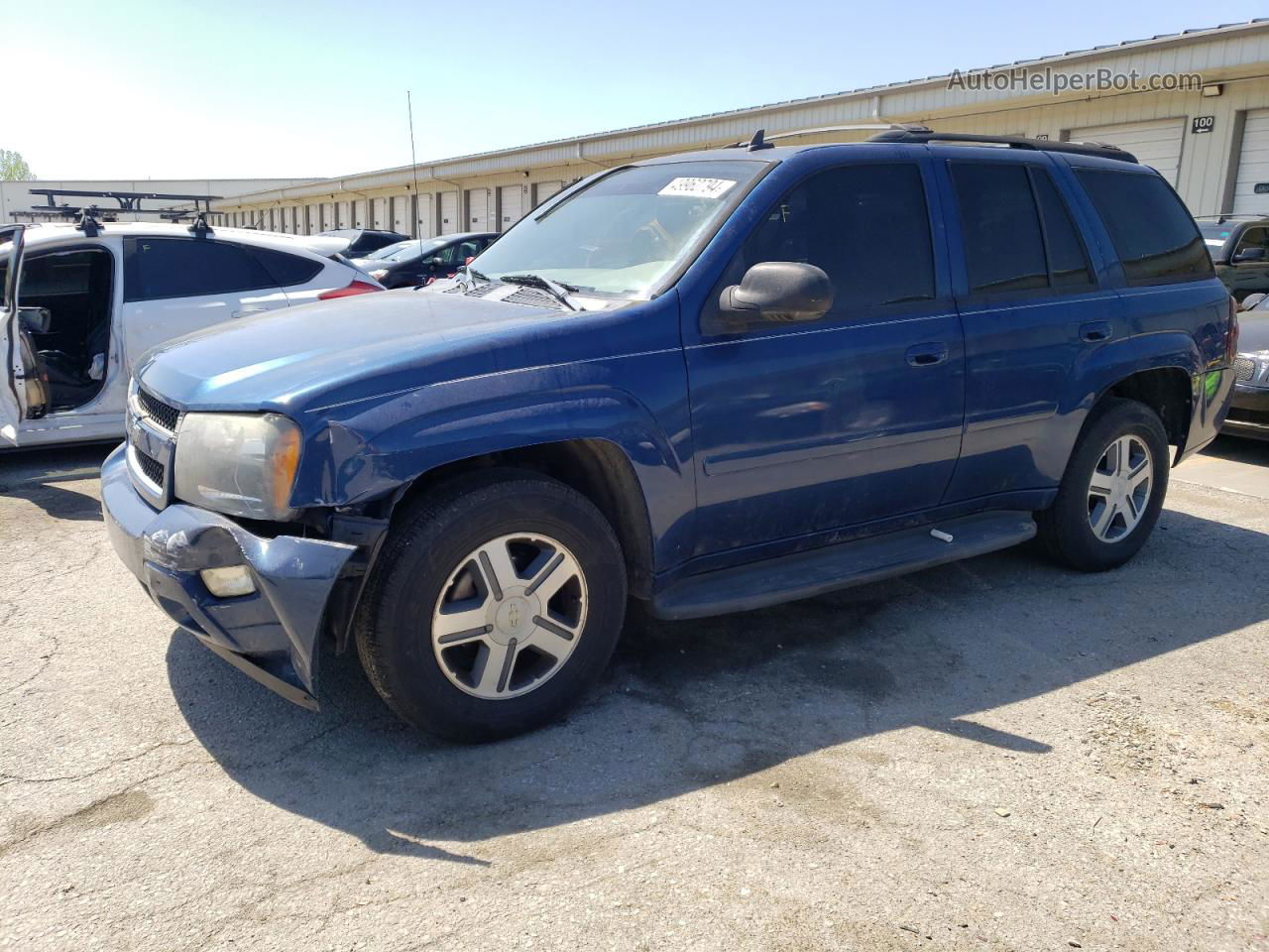 2006 Chevrolet Trailblazer Ls Gray vin: 1GNDS13S262202051