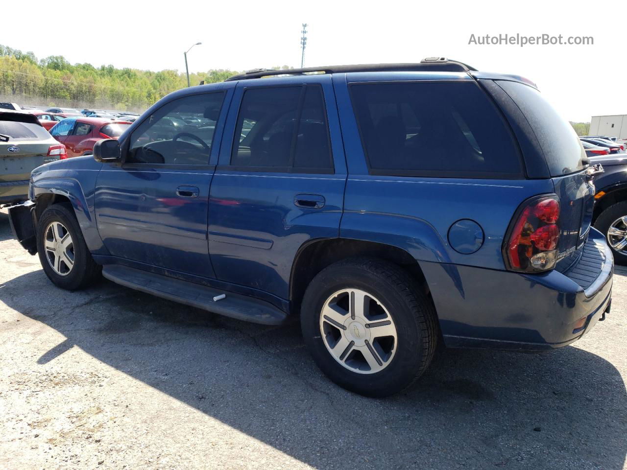 2006 Chevrolet Trailblazer Ls Gray vin: 1GNDS13S262202051