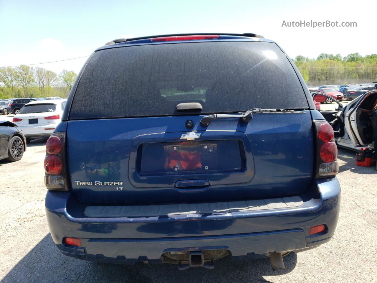 2006 Chevrolet Trailblazer Ls Gray vin: 1GNDS13S262202051