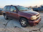 2006 Chevrolet Trailblazer Ls Maroon vin: 1GNDS13S262222770