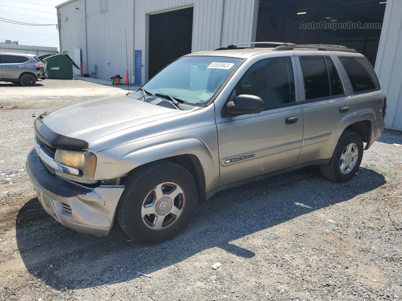 2002 Chevrolet Trailblazer  Tan vin: 1GNDS13S322154697