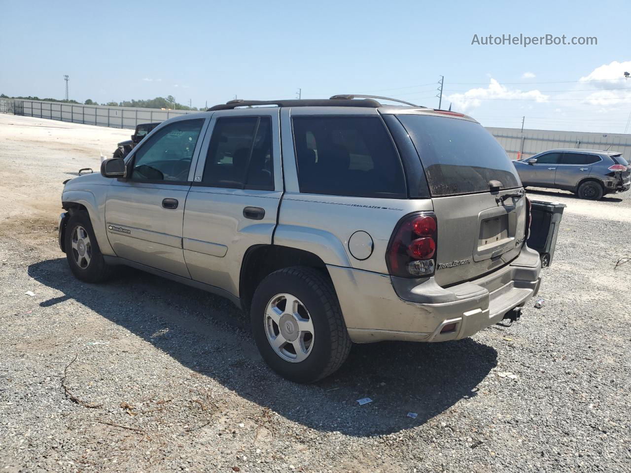 2002 Chevrolet Trailblazer  Tan vin: 1GNDS13S322154697