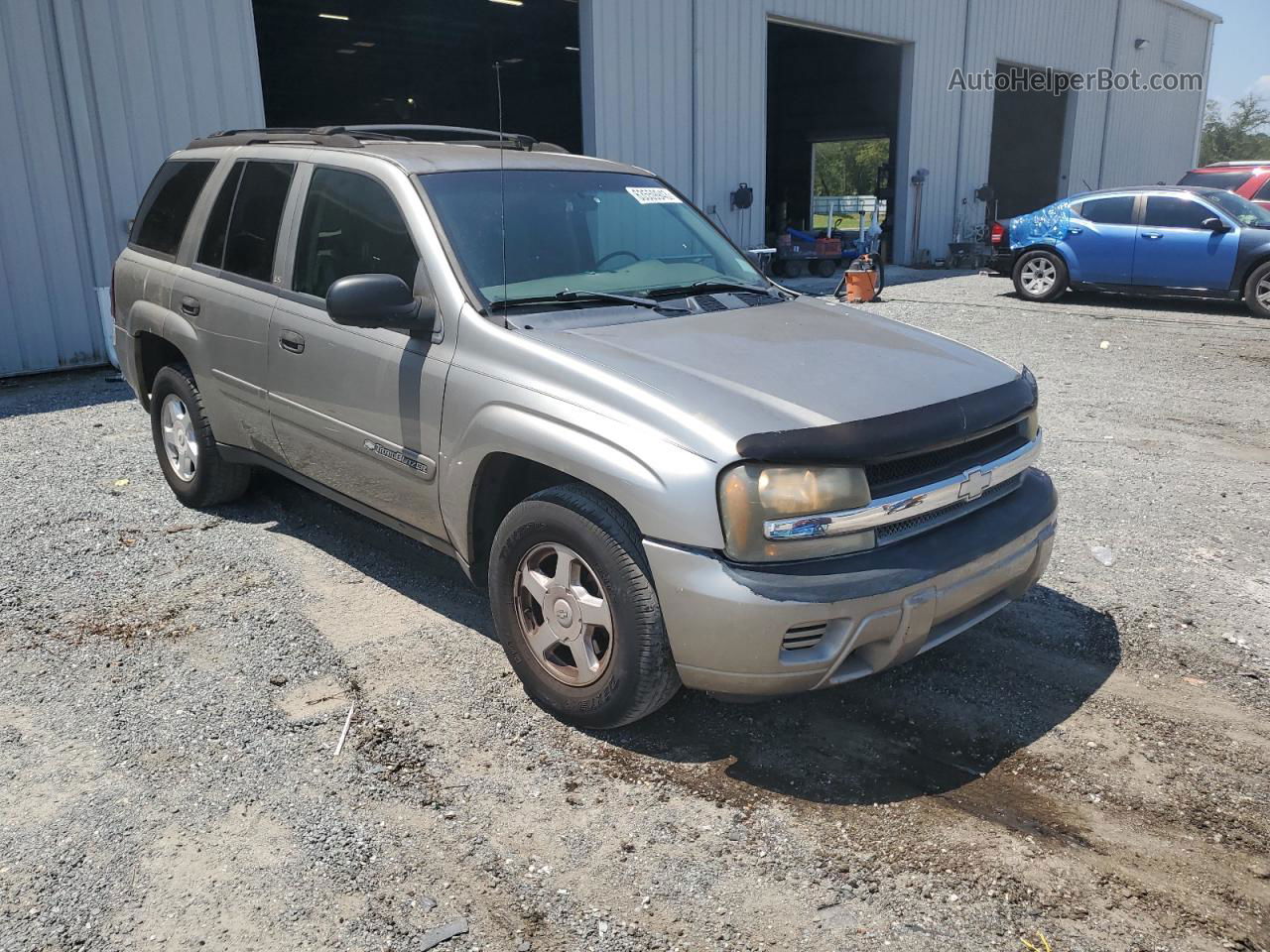 2002 Chevrolet Trailblazer  Tan vin: 1GNDS13S322154697