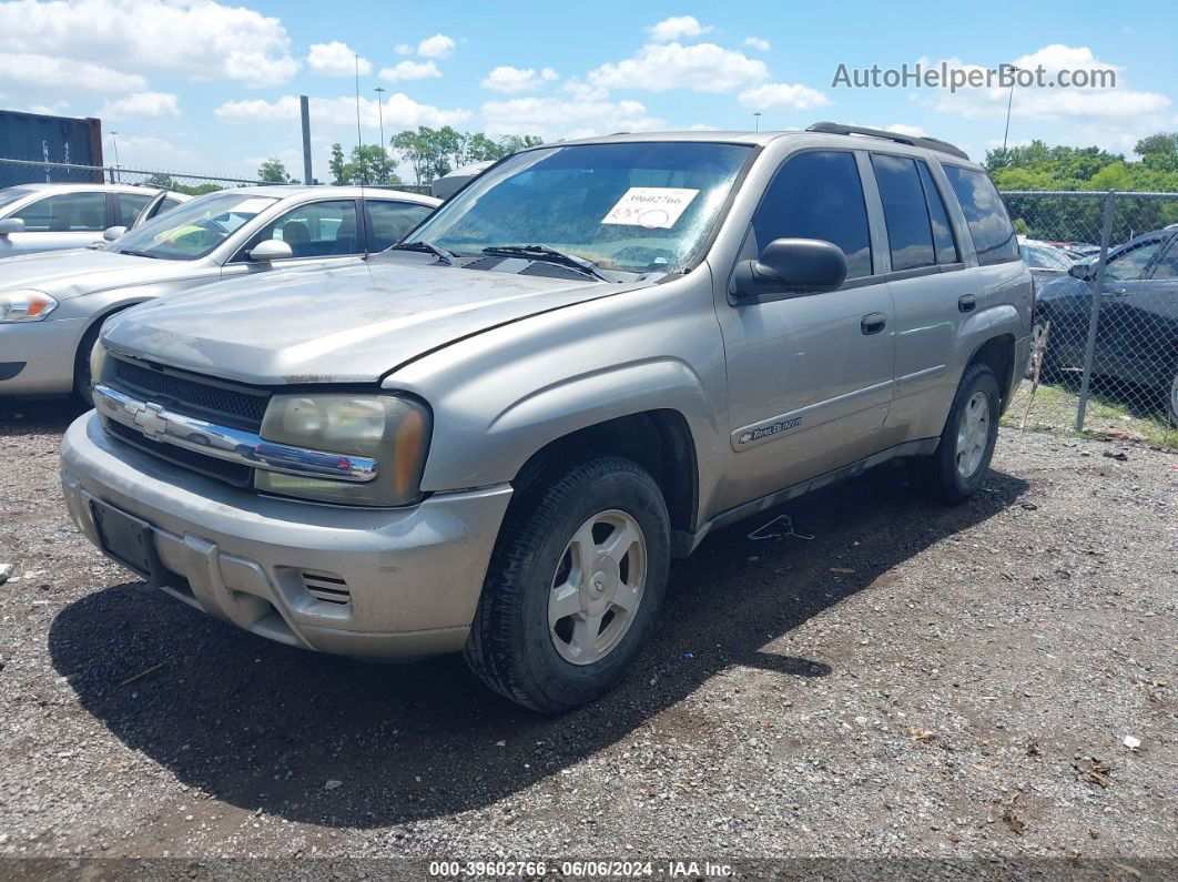 2002 Chevrolet Trailblazer Ls Tan vin: 1GNDS13S322524871