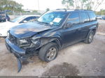 2006 Chevrolet Trailblazer Ls Black vin: 1GNDS13S362163048